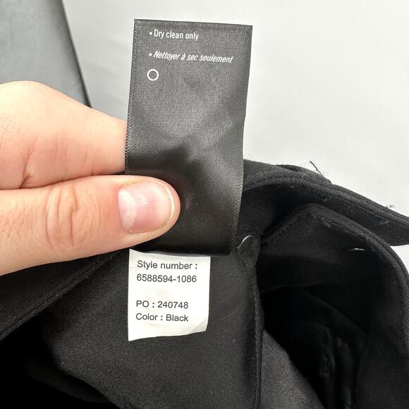 PAIGE DENIM NWT High Rise Manhattan Boot Ponte Pant in Black // 00 - Picture 13 of 13